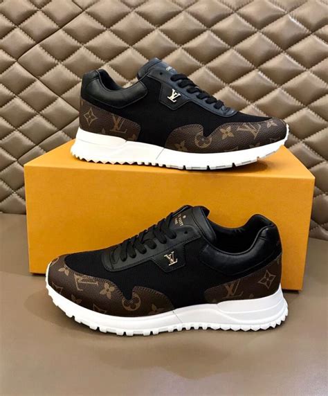 louis vuitton mens sneakers black|More.